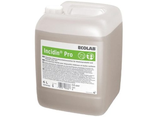 Ecolab Incidin pro koncentrált tisztító- és fertőtlenítőszer 6L