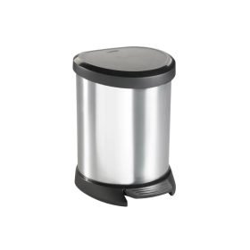 Curver fémhatású pedálos szemetes 5L