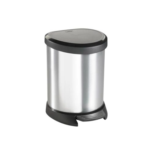 Curver fémhatású pedálos szemetes 5L