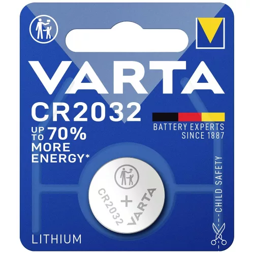 Elem Varta gombelem CR2032 lithium (10db/gyűjtő)