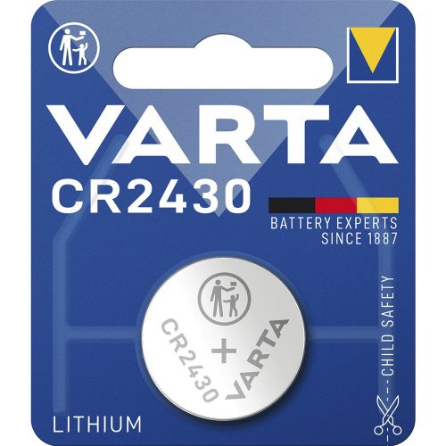 Elem Varta gombelem CR2430 lithium 3V (10db/csg)