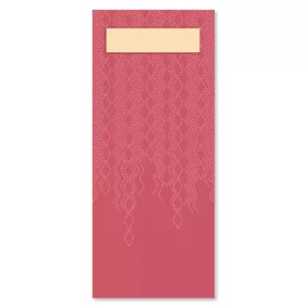   Tork evőeszköztartó Advanced 2r., 39X23cm, BURGUNDI+krém színű szalvéta, 100lap/csg, 5csg/karton