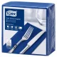 Tork szalvéta Soft Dinner 3r., 39X39, SÖTÉTKÉK, 100db/csg