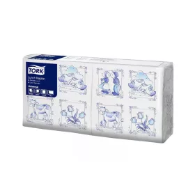   Tork szalvéta Lunch Universal DELF-WARE 1r., 1/4 hajtás, 33X32cm, 500db/csg, 9csg/karton
