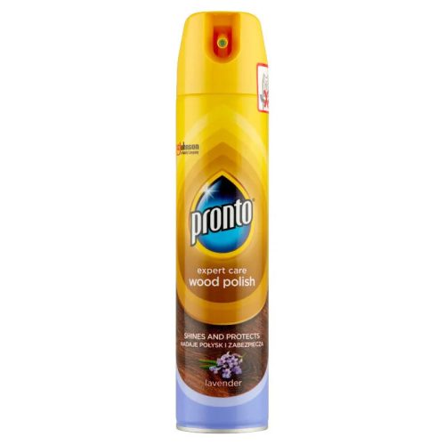 Pronto aerosol Wood Polish bútotisztítószer 250ml (12db/karton) lavender