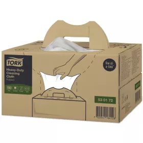   Tork tisztítókendő W7 Premium nagy teljesítményű, hajtogatott, FEHÉR 35,5X41,5cm, 180db/csg