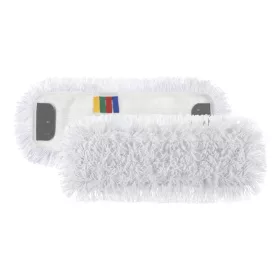 TTS Mop - 50X16 cm, viszkóz csiptetős (fehér)