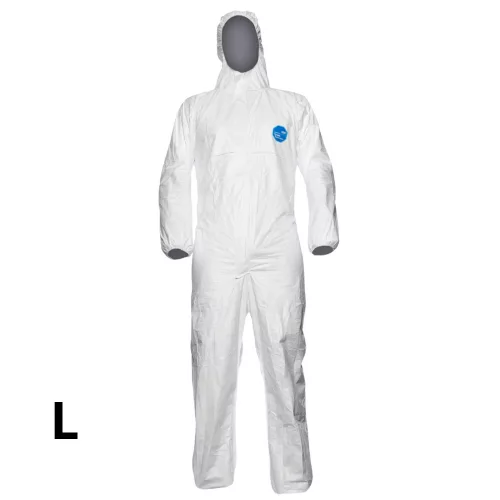 Tyvek 500 Xpert védőruha CHF5, kat. III. fehér "L" 174-182 cm
