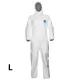 Tyvek 500 Xpert védőruha CHF5, kat. III. fehér "L" 174-182 cm