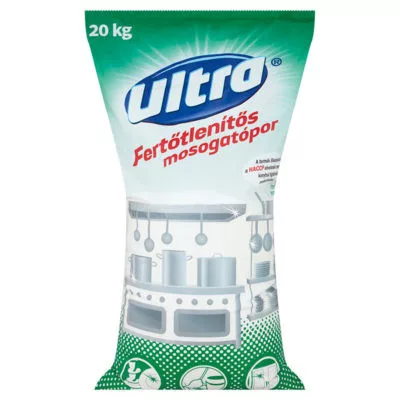 Ultra mosogatópor 20kg zöld fertőtlenítős
