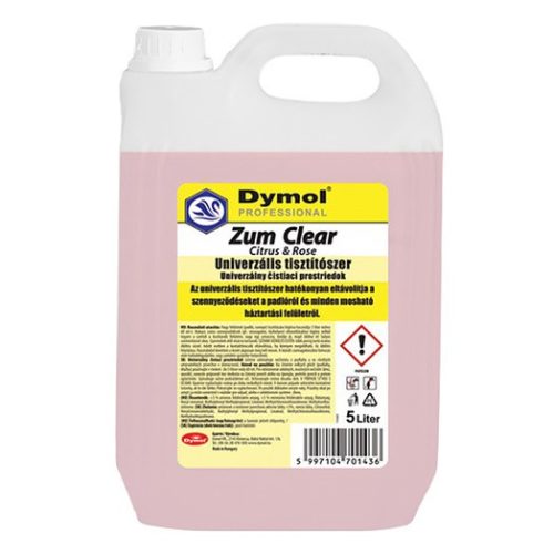 Dymol Zum univerzális tisztítószer 5L (96 kanna/raklap) citrus&rose