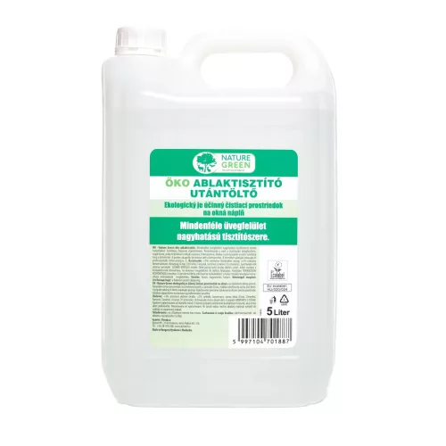 Dymol Nature green öko ablaktisztító 5L (96kanna/raklap)
