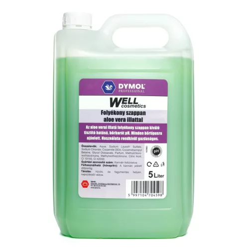 Dymol Well folyékony szappan 5L (96kanna/raklap) aloe vera