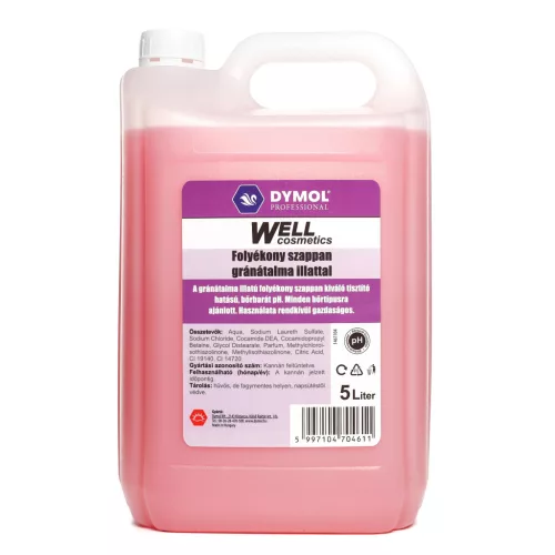 Dymol Well krémszappan 5L (96kanna/raklap) gránátalma