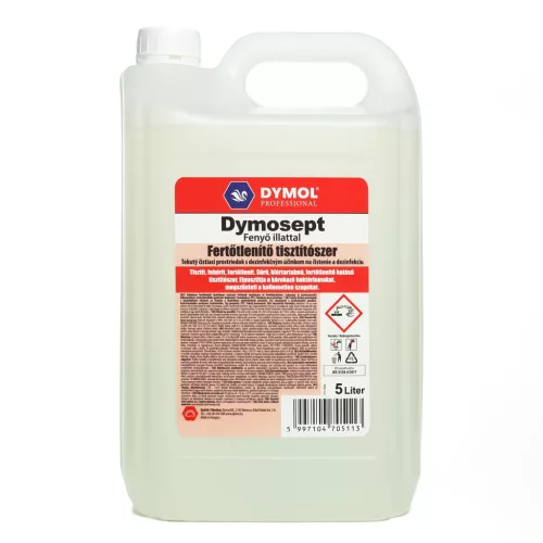 Dymol Dymosept fertőtlenítő tisztító 5L (96 kanna/raklap) fenyő illattal