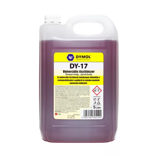 Dymol DY-17 univerzális tisztító 5L (96kanna/raklap) tavaszi virág