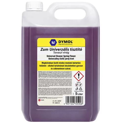 Dymol Zum univerzális tisztítószer alkoholos, Tavaszi virág 5L