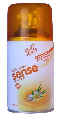 Well Done Sense légfrissítő utántöltő 250ml (12db/karton) Tropic garden