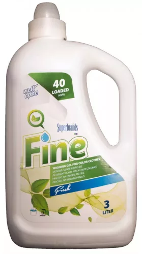 Well Done Fine mosógél color 3L (4db/karton) FRESH