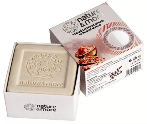 Well Done Nature&more természetes szappan 125g (24db/karton) himalája sóval