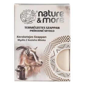   Well Done Nature&more természetes szappan 100g (48db/karton) kecsketejes