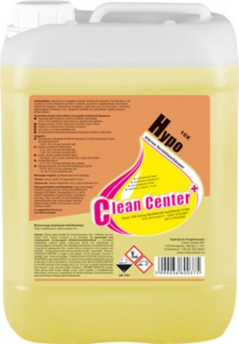 Clean Center Hypo 10X fertőtlenítőszer 5L