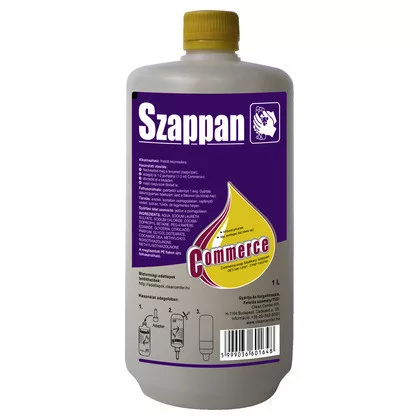 Clean Center Commerce frissítő folyékony szappan 1L (8db/karton)