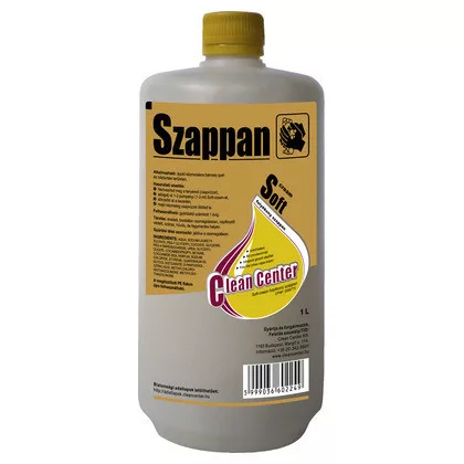Clean Center Soft-cream folyékony szappan 1L