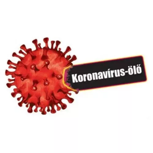 Clean Center Koronavírus-ölő matrica