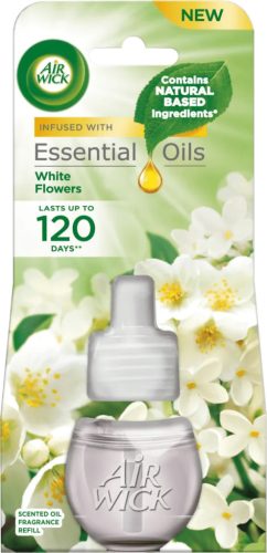 Air Wick elektromos illatosító utántöltő 19ml (6db/karton) white flowers