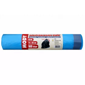 Mody szemeteszsák zárószalagos 10db/tek, 160L, 74X95cm