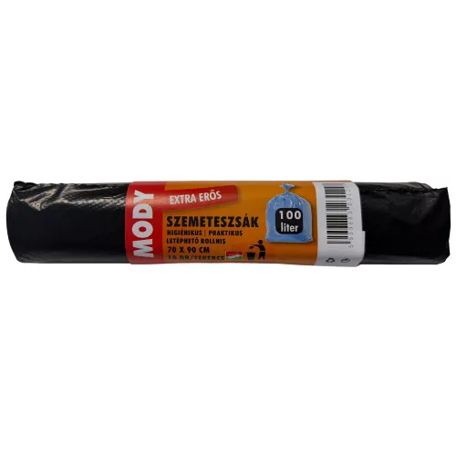 Szemeteszsák Mody (70x90, 100L, 10db/tek, 20tek/karton)