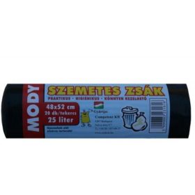 Szemeteszsák Mody (50X50, 25L, 20db/tek, 25tek/karton)