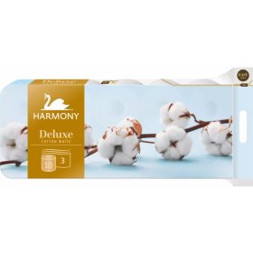   Harmony toalettpapír kistekercses 3r., hófehér, 150lap/tek, 10tek/csg, 6csg/karton, 21karton/raklap