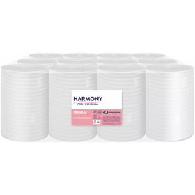  Harmony tekercses törlő 2r., fehér, 55m/tek, 12tek/karton, 44karton/raklap
