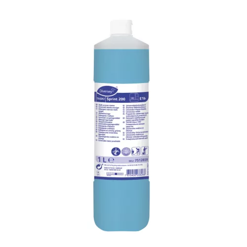 TASKI Sprint 200 alkohol bázisú, semleges kémhatású általános tisztítószer 1L (6db/karton)