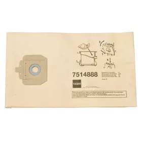   TASKI eldobható papír porzsák (10db/csg) (Vento 15/Bora 12/Vacumat 12)