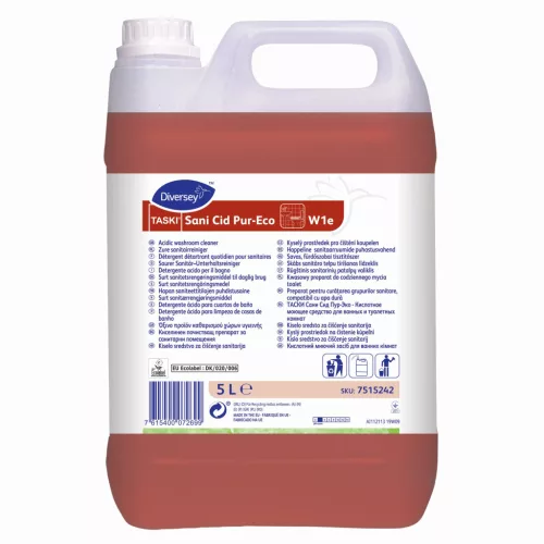 TASKI Sani Cid Pur-Eco W1e 5L - Savas fürdőszobai tisztítószer