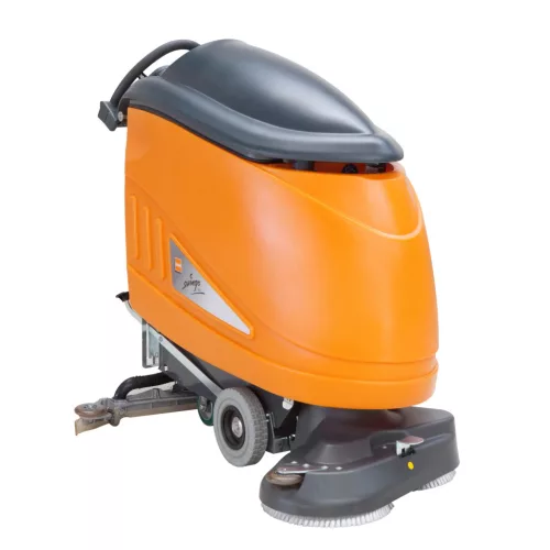 TASKI swingo 1650 BMS akkumulátor üzemű, egykefés automata takarítógép opcionális tartozék: 2 db 13" (33 cm-es) Americo vagy Twister pad