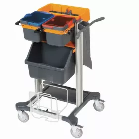   TASKI Mini Open for Jonmaster kis méretű takarítókocsi, mérete: 113 x 76 x 65cm
