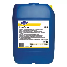   Hypofoam VF6 emelt aktívklór tartalmú folyékony habtisztító szer, fertőtlenítő hatással 20L