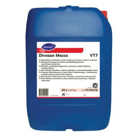   Divosan Mezzo VT7 20L - Mérhető vezetőképességgel bíró, perecetsav alapú folyékony fertőtlenítőszer