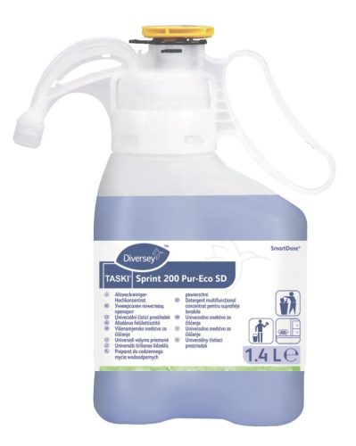 TASKI Sprint 200 Pur-Eco SmartDose eco címkével ellátott általános tisztítószer koncentrátum 1,4L