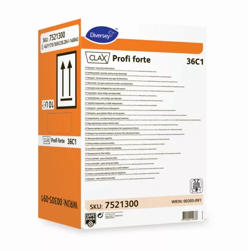 Clax Profi forte 36C1 10L - Koncentrált mosószer keményvizes technológiákhoz