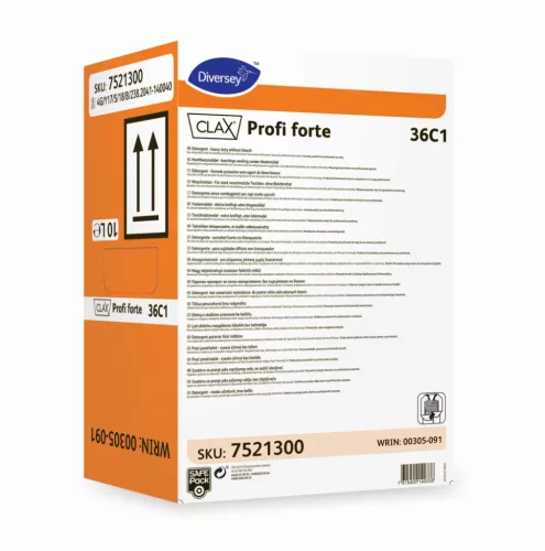 Clax Profi forte 36C1 10L - Koncentrált mosószer keményvizes technológiákhoz