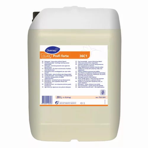 Clax Profi forte 36C1 20L - Koncentrált mosószer keményvizes technológiákhoz