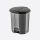 Dunya pedálos szemetes 30L (4db/karton) szürke/fekete