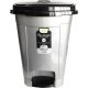 Szemetes pedálos 6L, Poly Time (12db/karton)