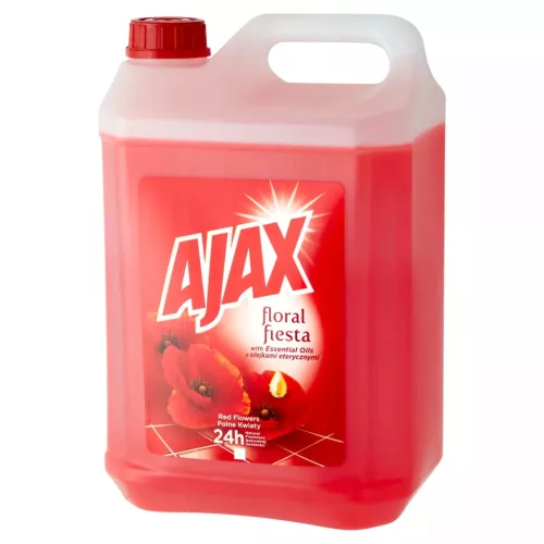 Ajax Floral Fiesta felmosószer - Red Flowers 5 Liter