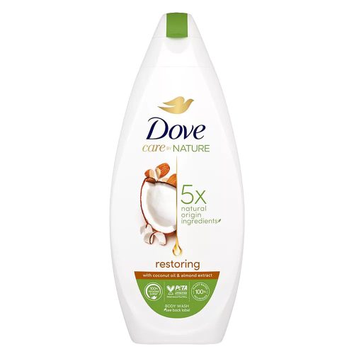 Dove tusfürdő 400ml (12db/karton) restoring ritual kókuszolaj és mandulatej